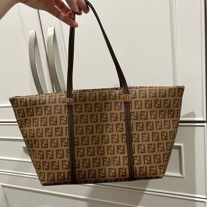 Fendi Zucchino Superstar Tote